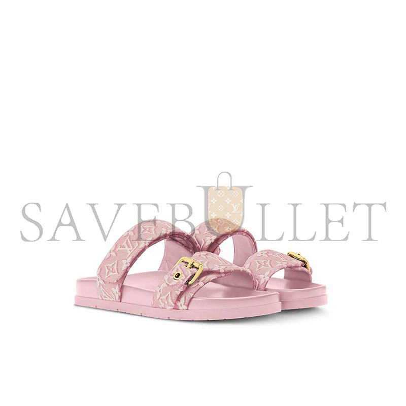 LOUIS VUITTON BOM DIA FLAT COMFORT MULE 1AKJAA